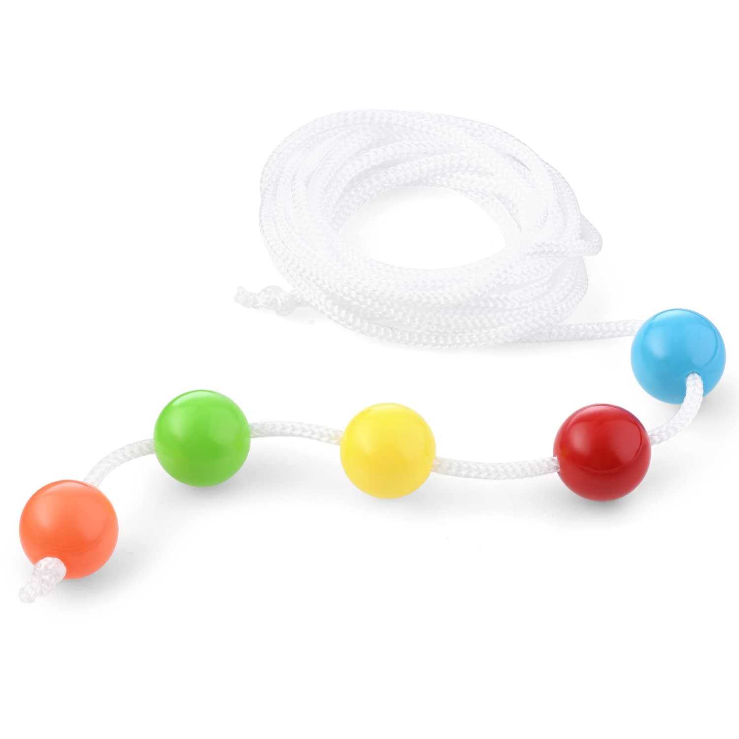 Brock String BFR BANDS Vision Convergence Training Tool Train Vision Improve Strength & Athletic Performance And More 6 foot White