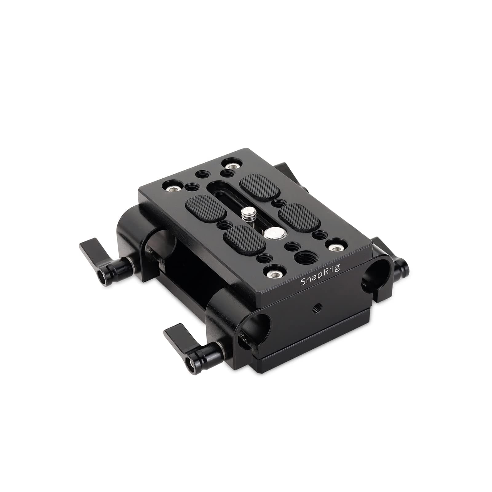 PROAIM SnapRig Camera Baseplate w Tripod Mount. Dual Mounting. 15mm Rod Support for Heavy Tripod & Shoulder Rigs (BP-01)