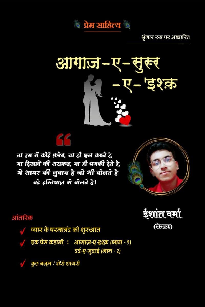 Aagaz-e-Surur-e-Ishq / आगाज़-ए-सुरूर-ए-इश्क़ : प्रेम साहित्य, मोरपंख के साथ