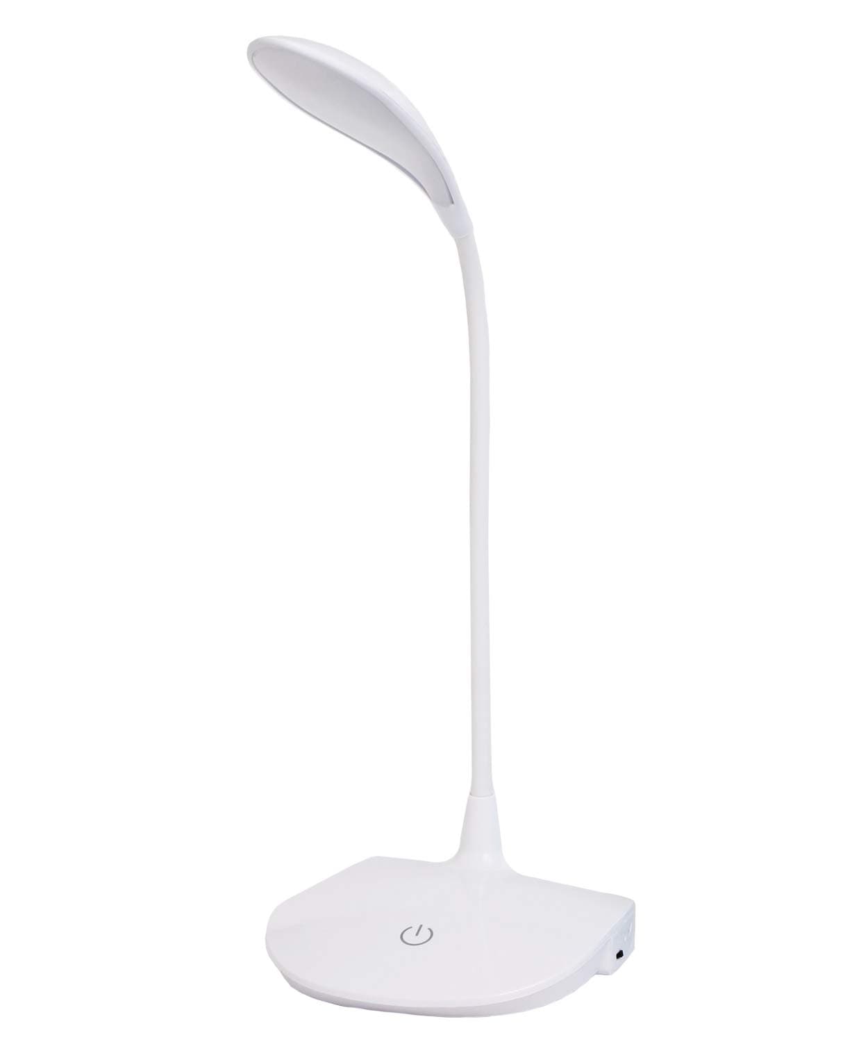 HomePro LED Desk Lamp, Rechargeable Touch Control With USB Charging Port Table Lamp For Reading, Study Lamp for Kids, Home, Office
