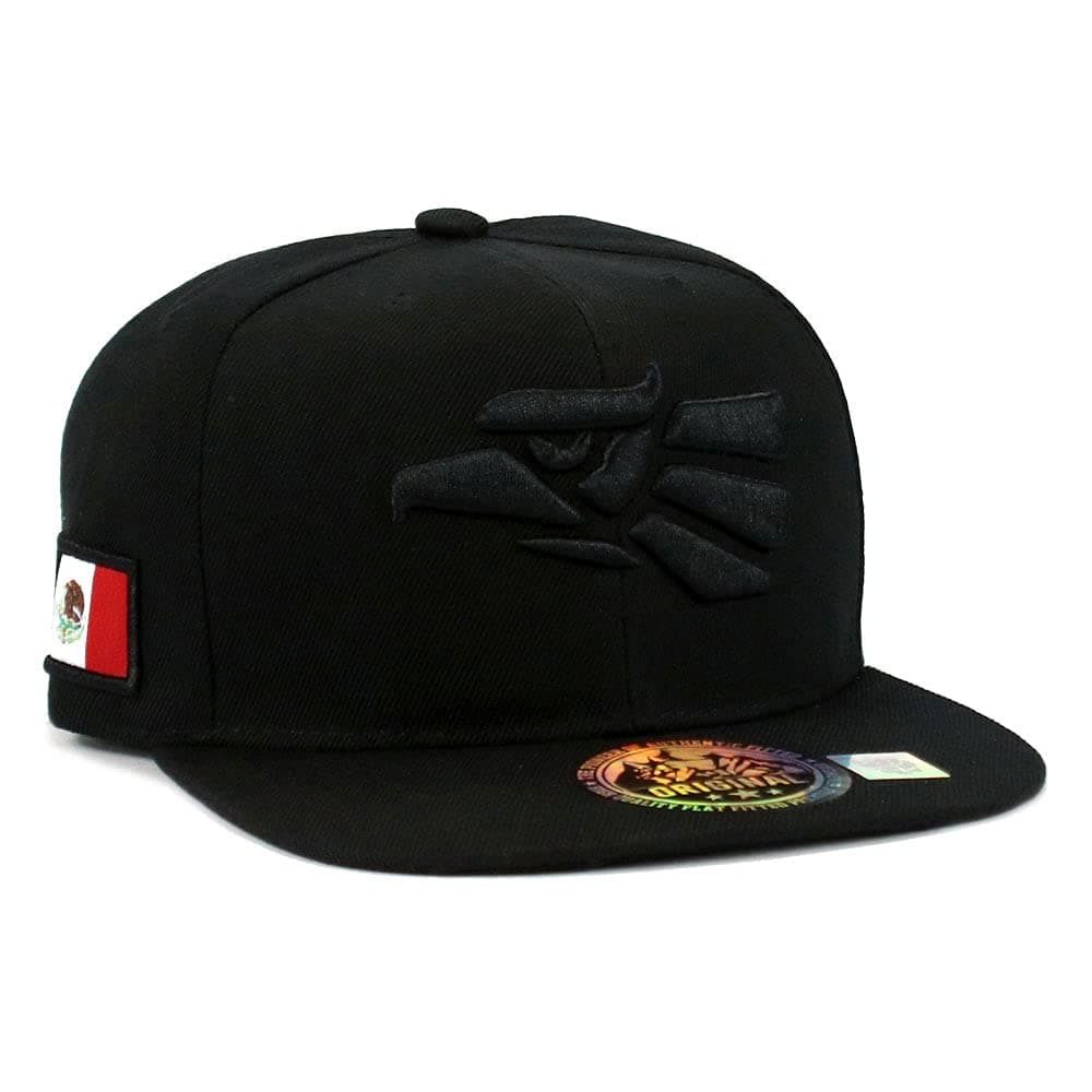 GenericMexican Mexico Hat Hecho En Mexico Eagle Aguila Snapback Flat Bill Baseball Cap