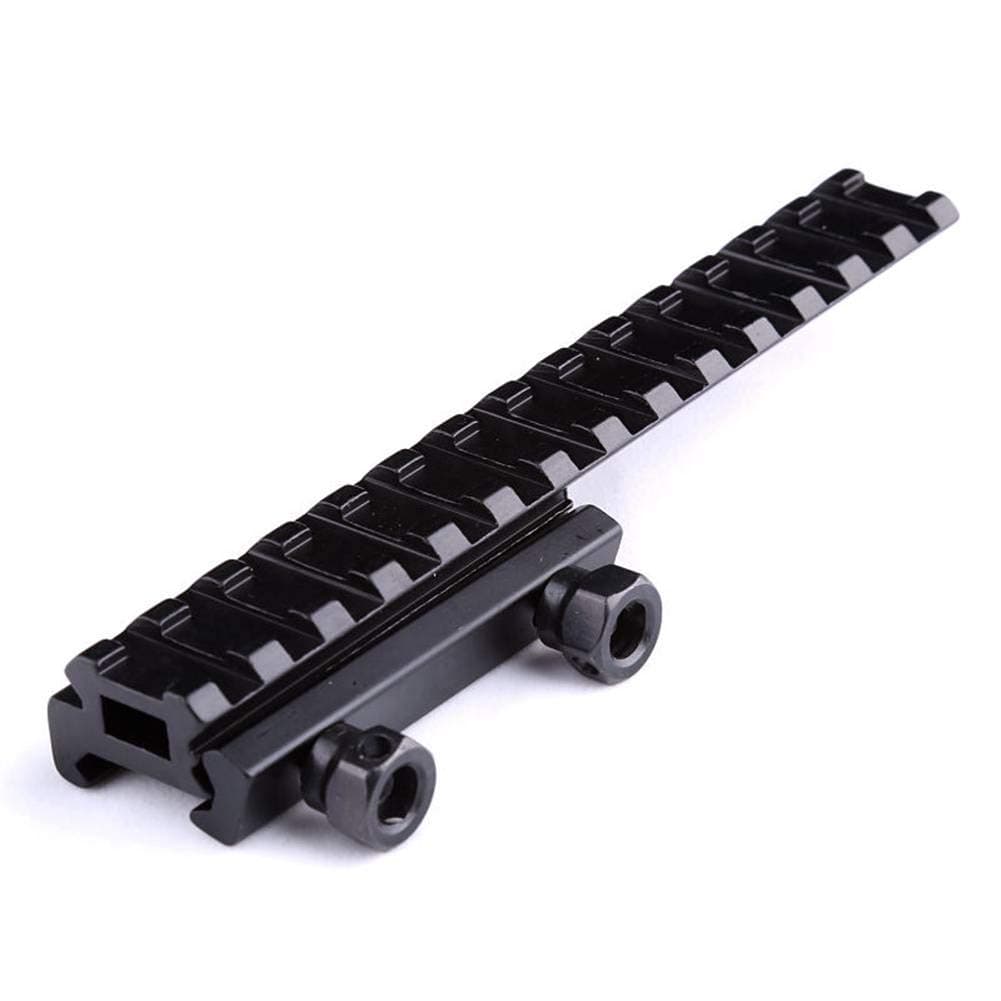 Tactical Extened High Riser Base Flat Top 143mm 14 Slots for 20mm Picatinny/Weaver Rail Mount Hunting
