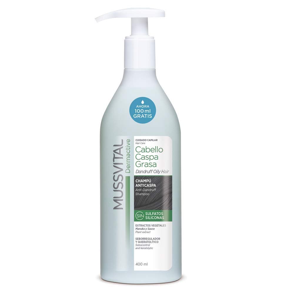 Mussvital Dermactive Dandruff Shampoo 400 ml