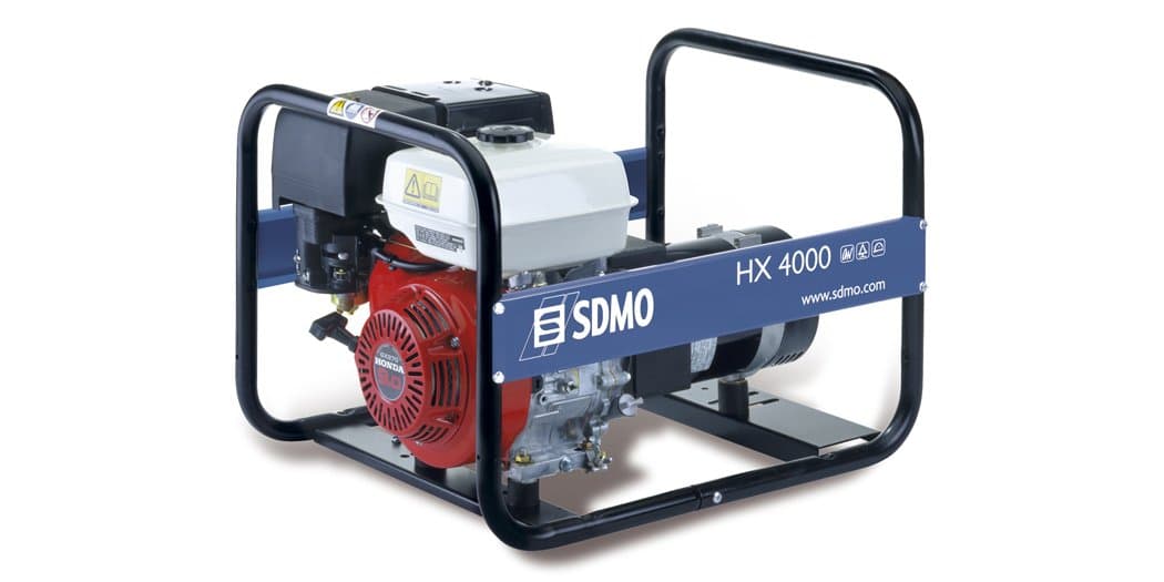 GENERATOR SDMO INTENS HX4000C | SDMO professional single-phase generator, Intens range, Honda engine, 4,000 W.