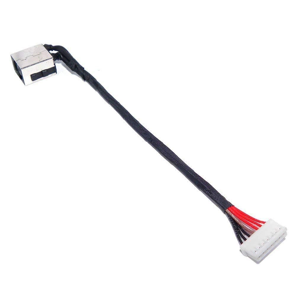 DC Power Jack Cable Replacement for Dell Inspiron 15 7566 7567 i7566 i7567 P65F P65F001 P65F002