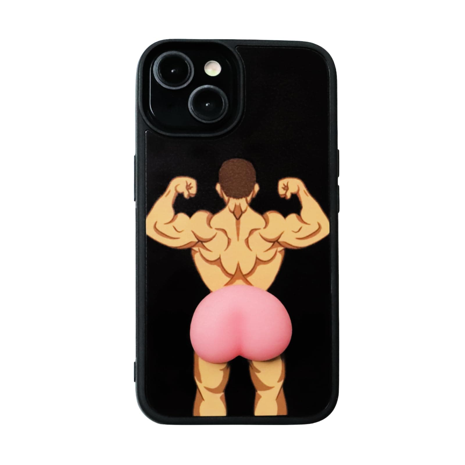 Funny Ugly Phone Case Compatible with iPhone 14 Plus Ridiculous Weird Ugliest Crazy Peach Case