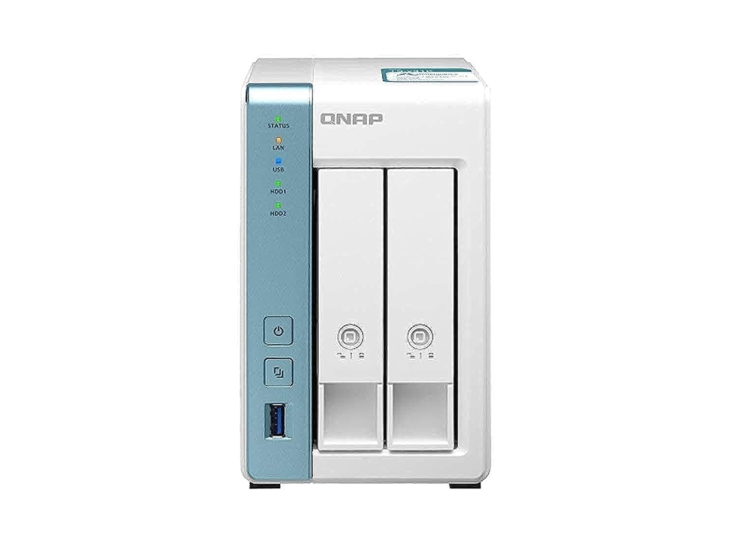 Qnap TS-231K: 2Bay Nas Device (0TB Diskless)