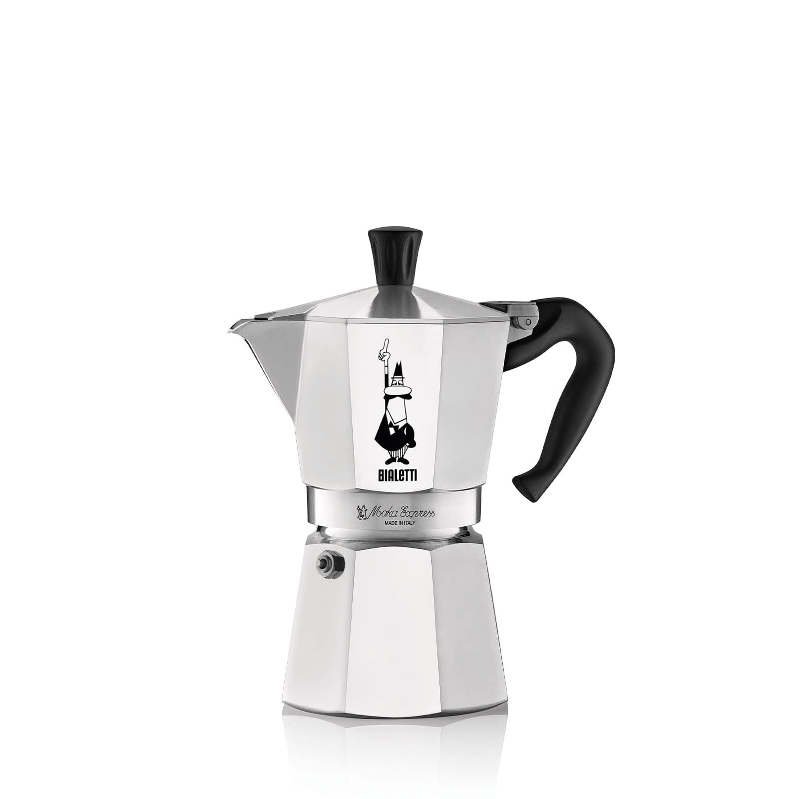 Moka Express 6 Cup Espresso Maker/Percolator/Stovetop/Filter Coffee Maker for an Italian Mocha: Italian Made