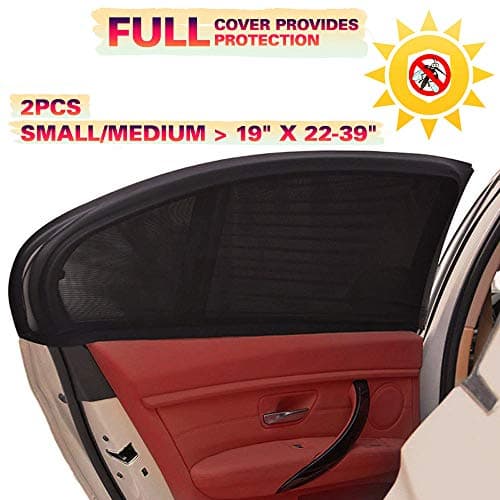 CARBONLAND Car-Window-Shade Fits Small/Medium(2pk)