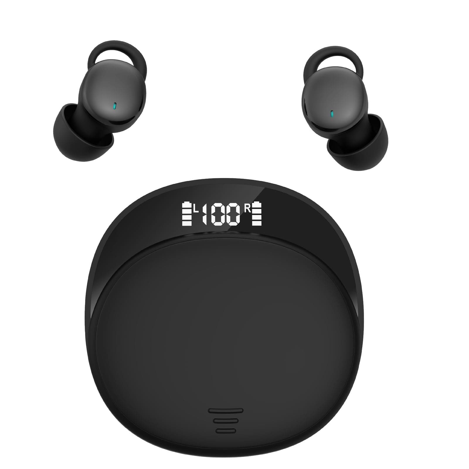 Mini Small Sleeping Sleep Earbuds Buds for Side Sleepers Smallest Tiny Invisible Earbuds Hidden Ear Buds for Sleeping On Side Noise Cancelling Sleep Ear Buds Headphones