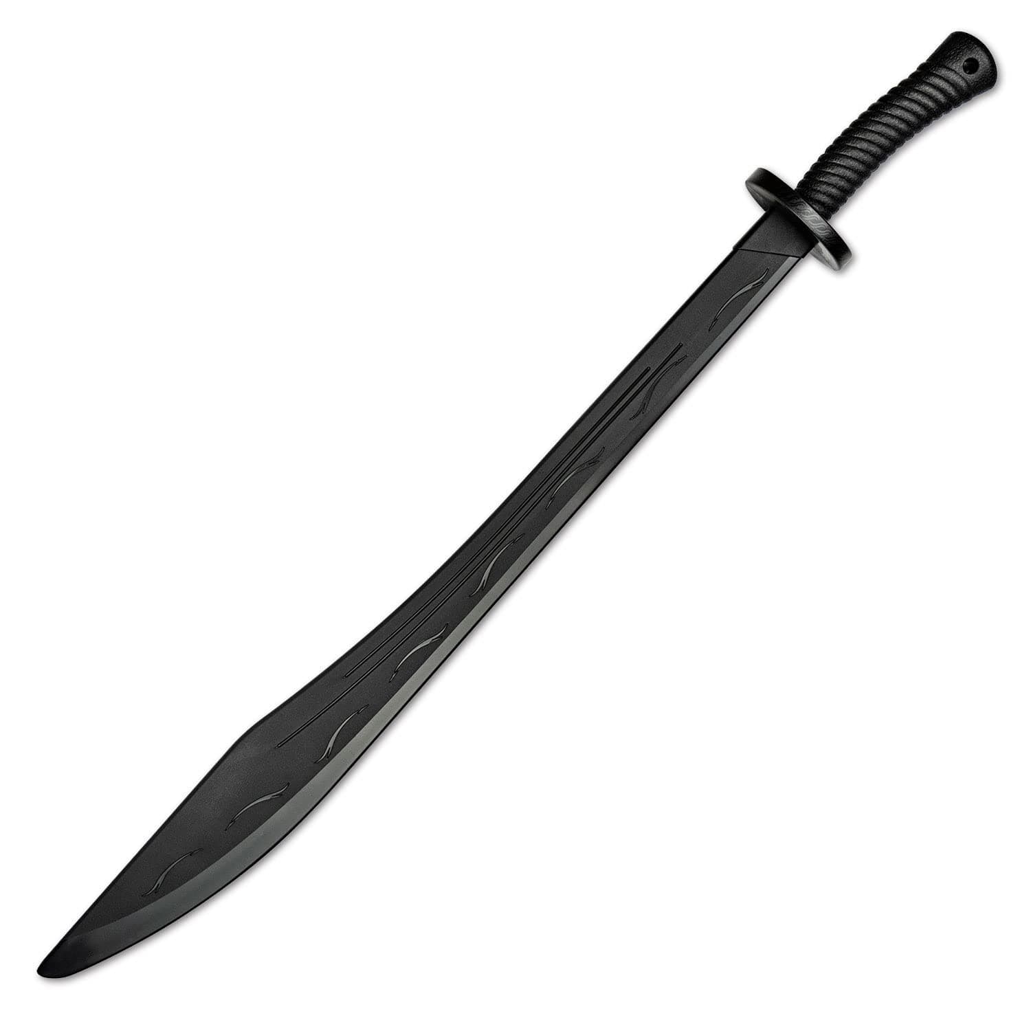 Master USA Polymer Training Equipment, Black Polypropylene Blade, Martial Arts Training Gear, Rounded Tip- Practice, Cosplay