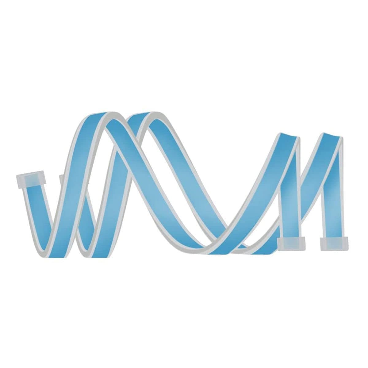 2PC 24 Inch Dual Color Red/Sequence Amber LED Headlight Strip Tube, Waterproof Flexible Adhesive Daytime Running Lights DRL Switchback Glow Light Strip Headlight Decorative Lamp for Car