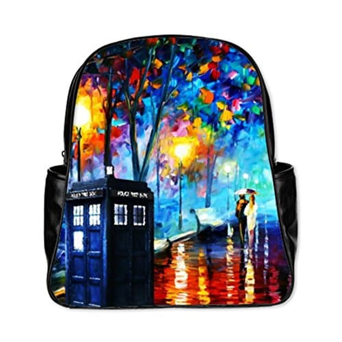 Doctor Who Custom Design Shoulders Backpack Students School Bag