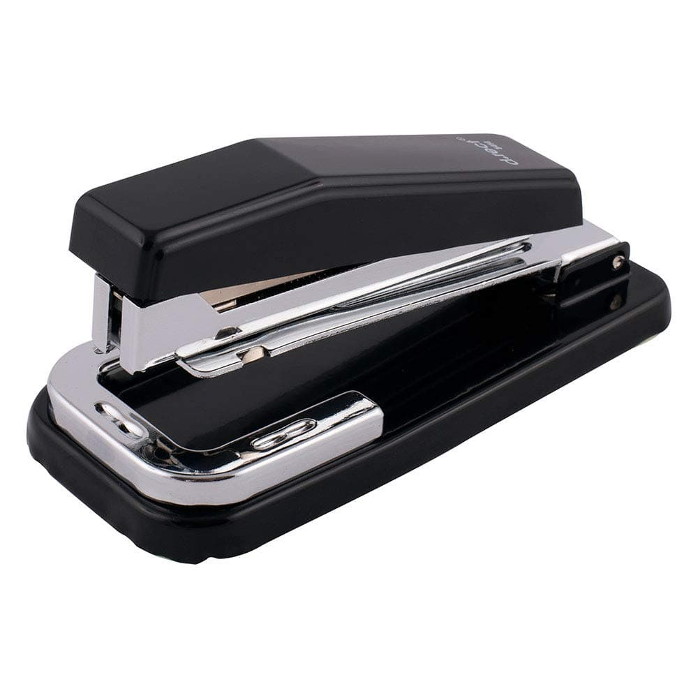 D.RECT Rotary Stapler ​30 Sheet - Small Desktop Stapler, Perfect for Office or Home, Black