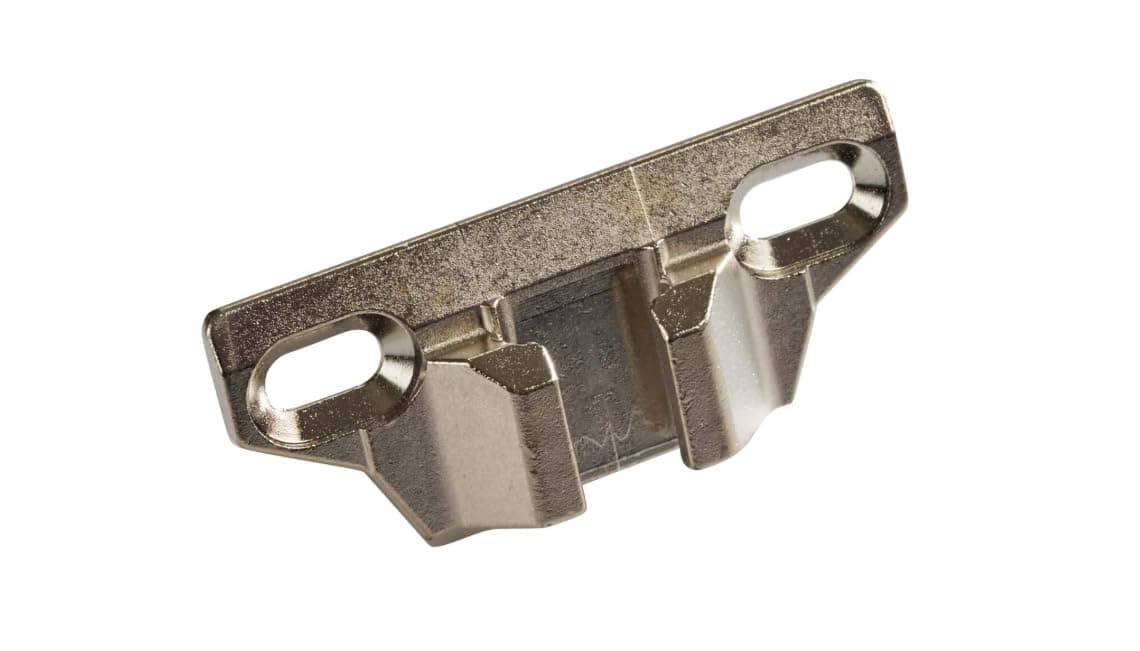 Blum 1 3/8" Overlay Compact 33 Edge Mount Mounting Plate