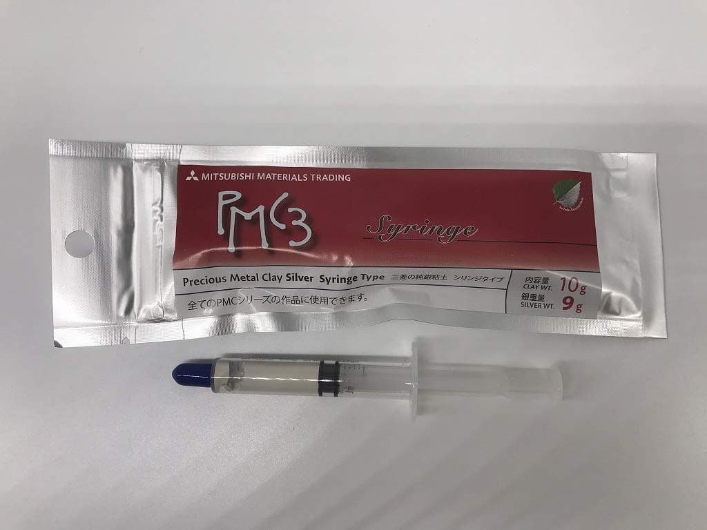 PMC3 Precious Metal Clay Silver Syringe Type 9 grams