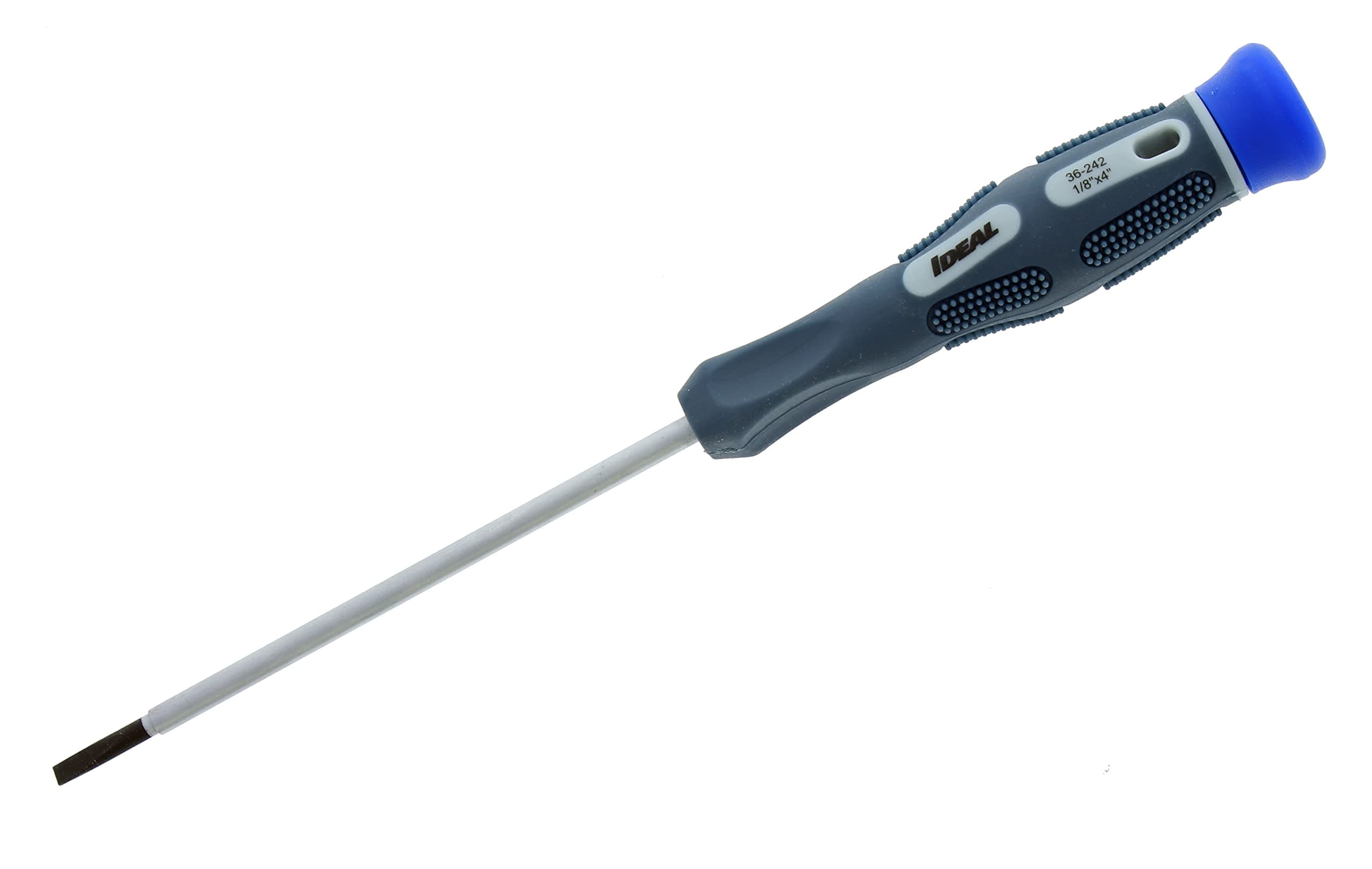 IDEAL Electrical 36-242 Electronic Screwdriver, Cabinet Tip, 1/8 in. x 4 in.