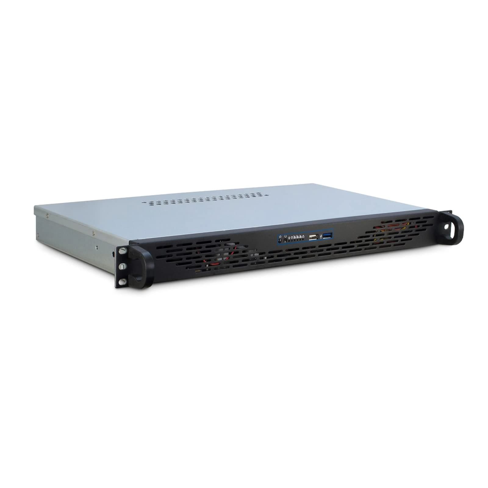 Inter-Tech88887085 1U K-125L IPC Server Case (ITX 25 cm)