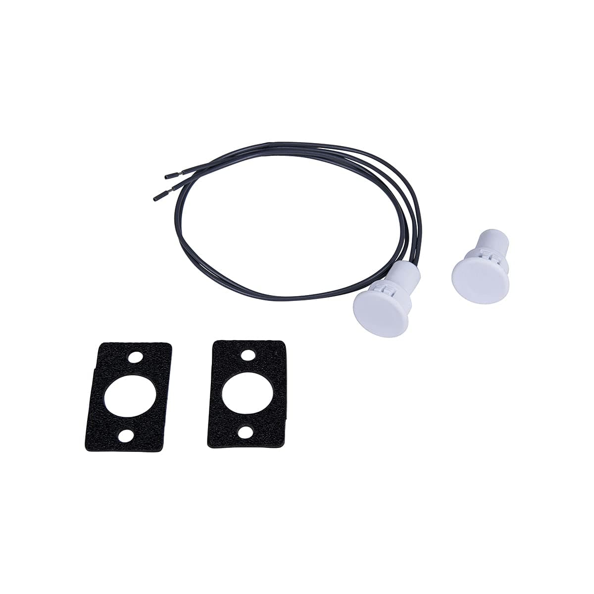 Electric Step Replacement Round Magnetic Door Switch with 3/4" Core for RVs & Travel Trailers, White