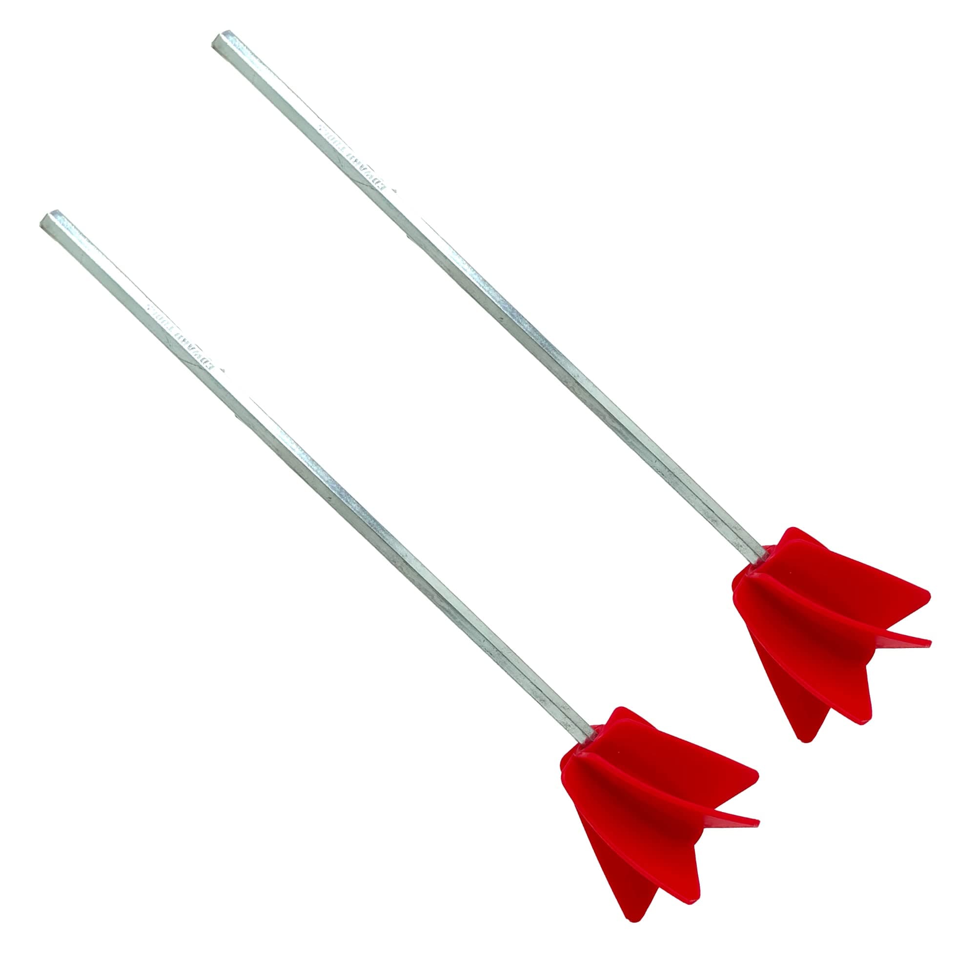 Edward Tools Paint Mixer Drill Attachment - Helix Mixer for 1 Gallon of Paint Epoxy, Resin, Silicone - Consistent Even Flow Stirrer Paddle - Works with all 3/8” and larger drills (2)