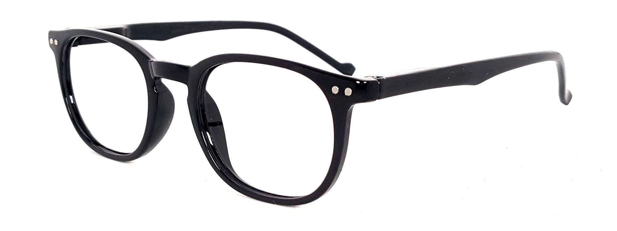 Blue Light Blocking Round Glasses– Anti-Fatigue Computer Eye Glasses to Prevent Headaches and Eye Strains Gamer Glasses