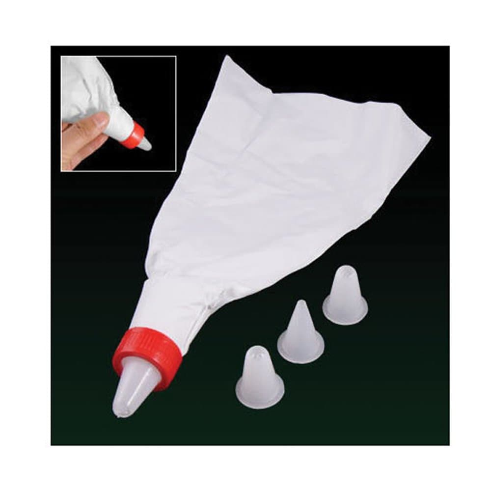 Icing Bag Cake Decorating Kit Set 5 Tips Supplies Tools Nozzles Piping Cupcake