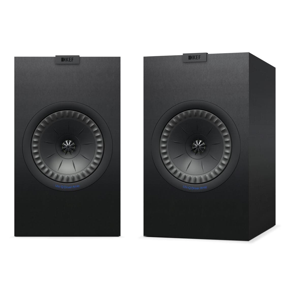 KEF Q350 Bookshelf Speakers, Passive, Satin Black (Pair)
