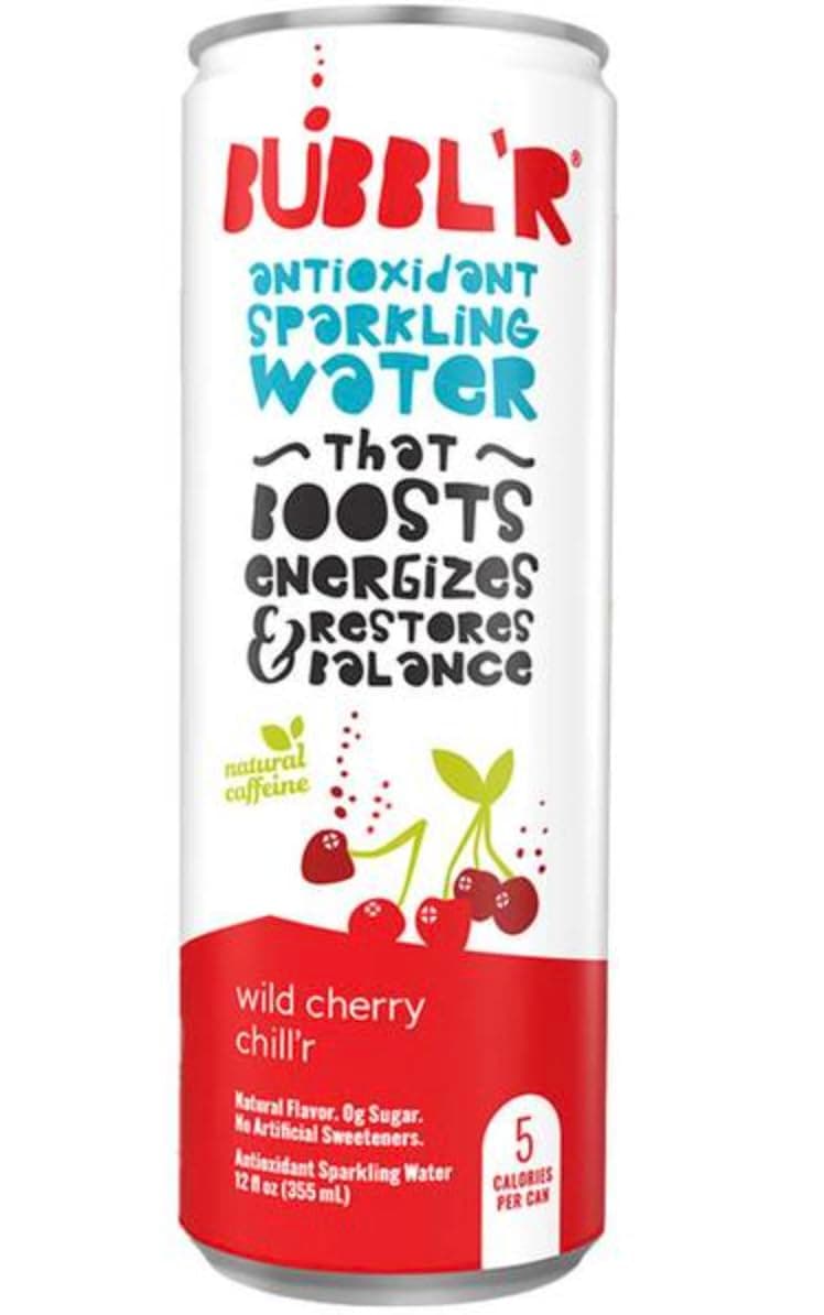 BUBBL'R Wild Cherry Chiller, 12 Oz Can (12)