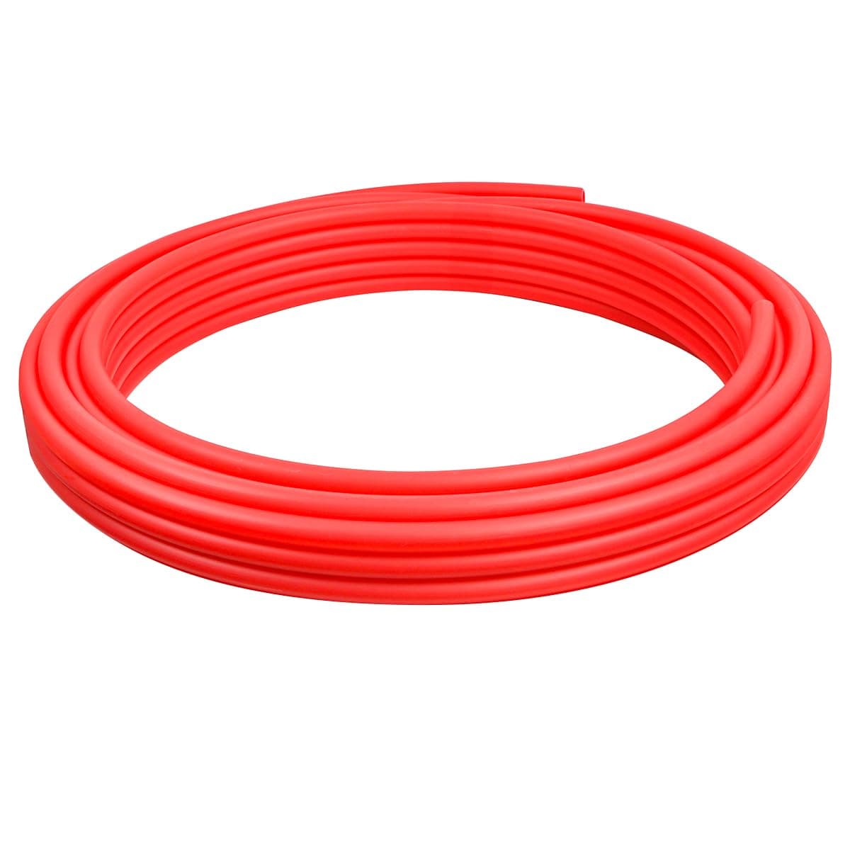 Supply Giant PEX-B Pipe 3/4 In x 100 Ft Red Tubing for Hot Water Plumbing, Potable Water Line for Home Improvement, Indoor/Outdoor Use