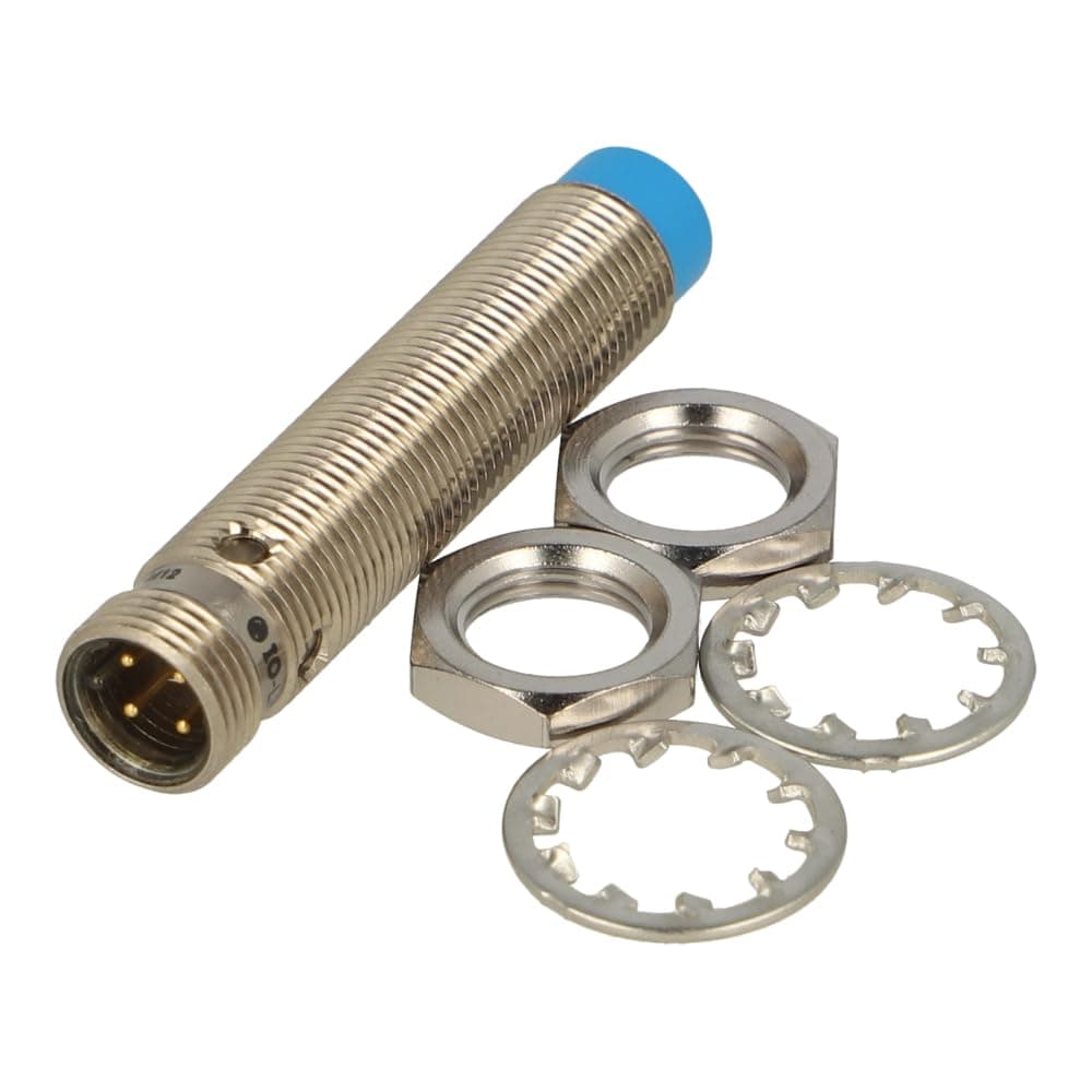 DW-AS-613-M12 INDUCTIVE Sensor | 12mm Barrel, 4mm Operating Range, PNP-NO, 10-30VDC, IO-Link