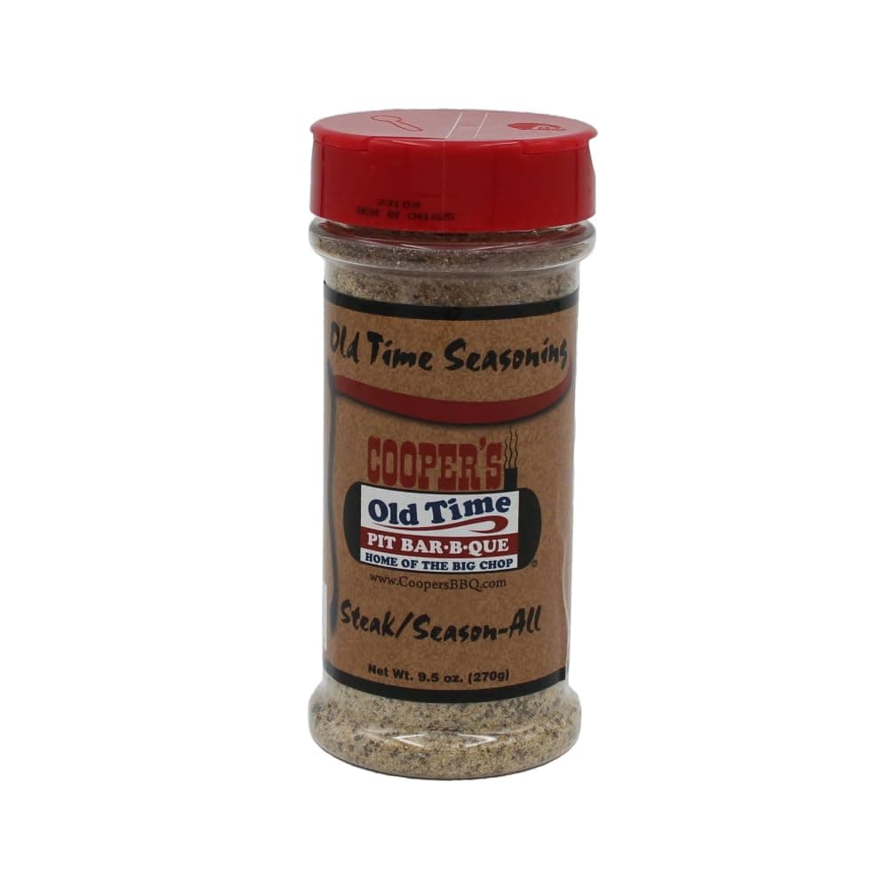 Cooper's Old Time Pit Bar-b-que - Llano, Texas Old Time Seasoning - Steak/Season-All (9.5 Ounce, Single)