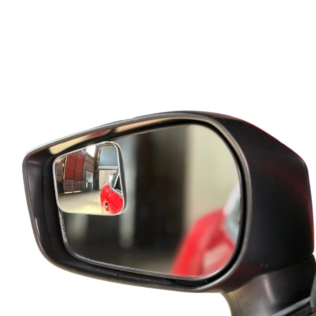 2Pcs Blind Spot Mirrors for Scion FR-S 2012-2016, Toyota 86 2012-2021, Subaru BRZ 2013-2021 – Stick-On Convex Rearview Mirrors for Enhanced Visibility – Perfect Fit for Sports Cars