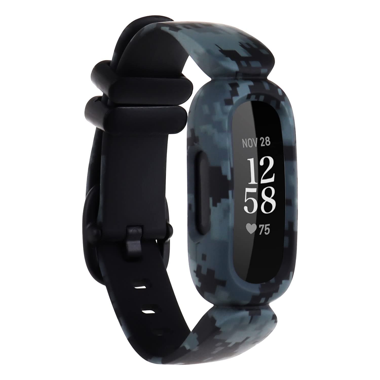 Compatible with Fitbit Ace 3 Bands, Soft Pattern Printed Floral Band Accessories Wristbands Replacement for Fitbit Ace 3