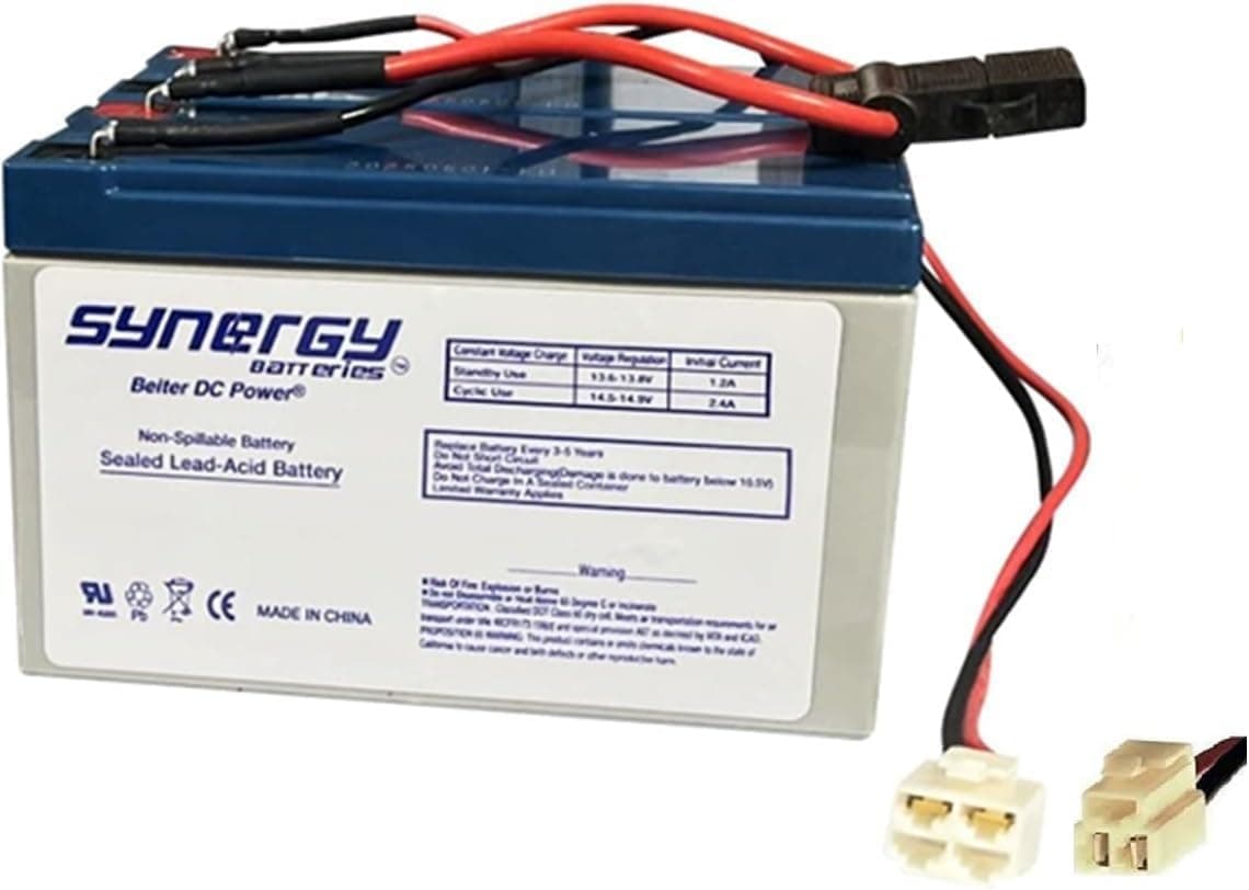 Fully Charged Extended Range Upgrade 28% Longer Run time than Original Compatible with Razor MX350 Dirt Rocket to 9ah High Performance New Wiring Harness, No Soldering