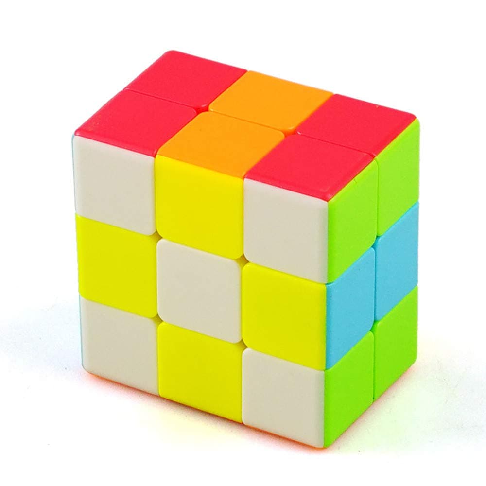 3x3x2 stickerless Cuboid Cube Cube Style 332 Magic Cube Tower Shaped 3x3x2 Magic Cube