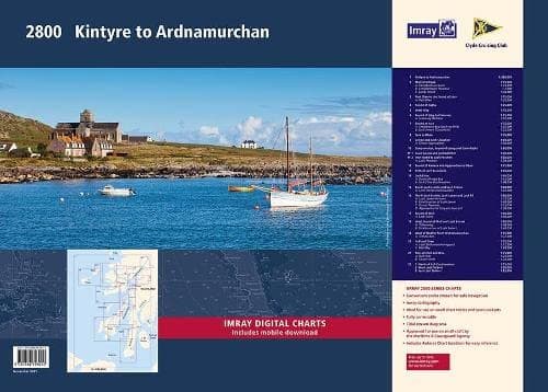 Imray 2800 Chart Pack: Kintyre to Ardnamurchan Chart Pack