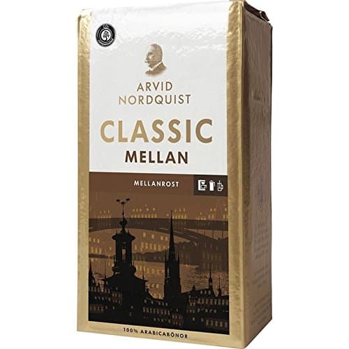Classic Mellanrost - Medium Roast Ground Filter Coffee 500g - Pack of 6