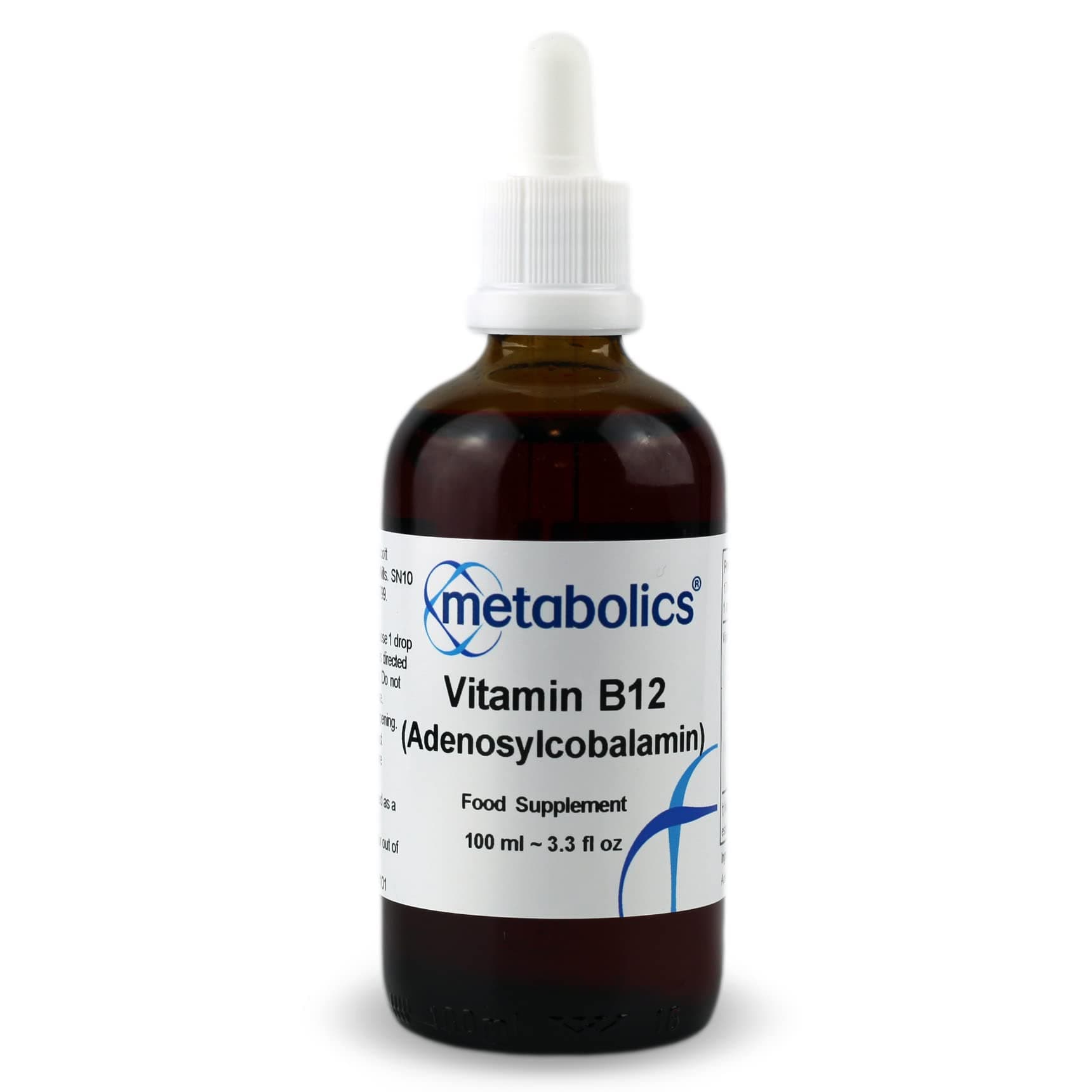 Vitamin B12 Liquid | Pure Adenosylcobalamin Supplement | for Normal Brain Function | Made in The UK