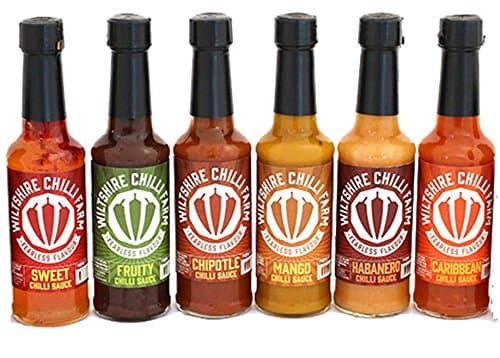 Hot Chilli Sauce 3 Pack - Fruity, Mango and Chipotle Chilli Sauce