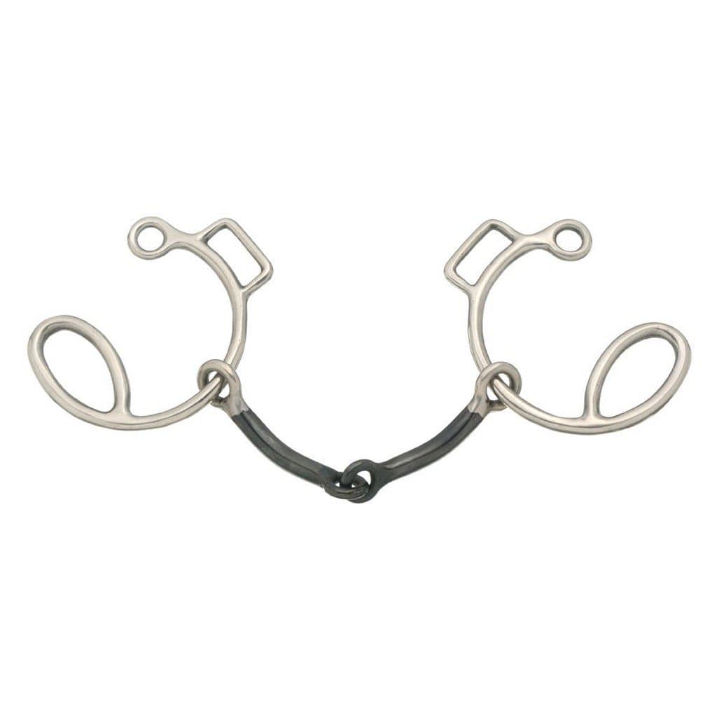 Kelly Silver Star 6 Cheek Sweet Iron Snaffle