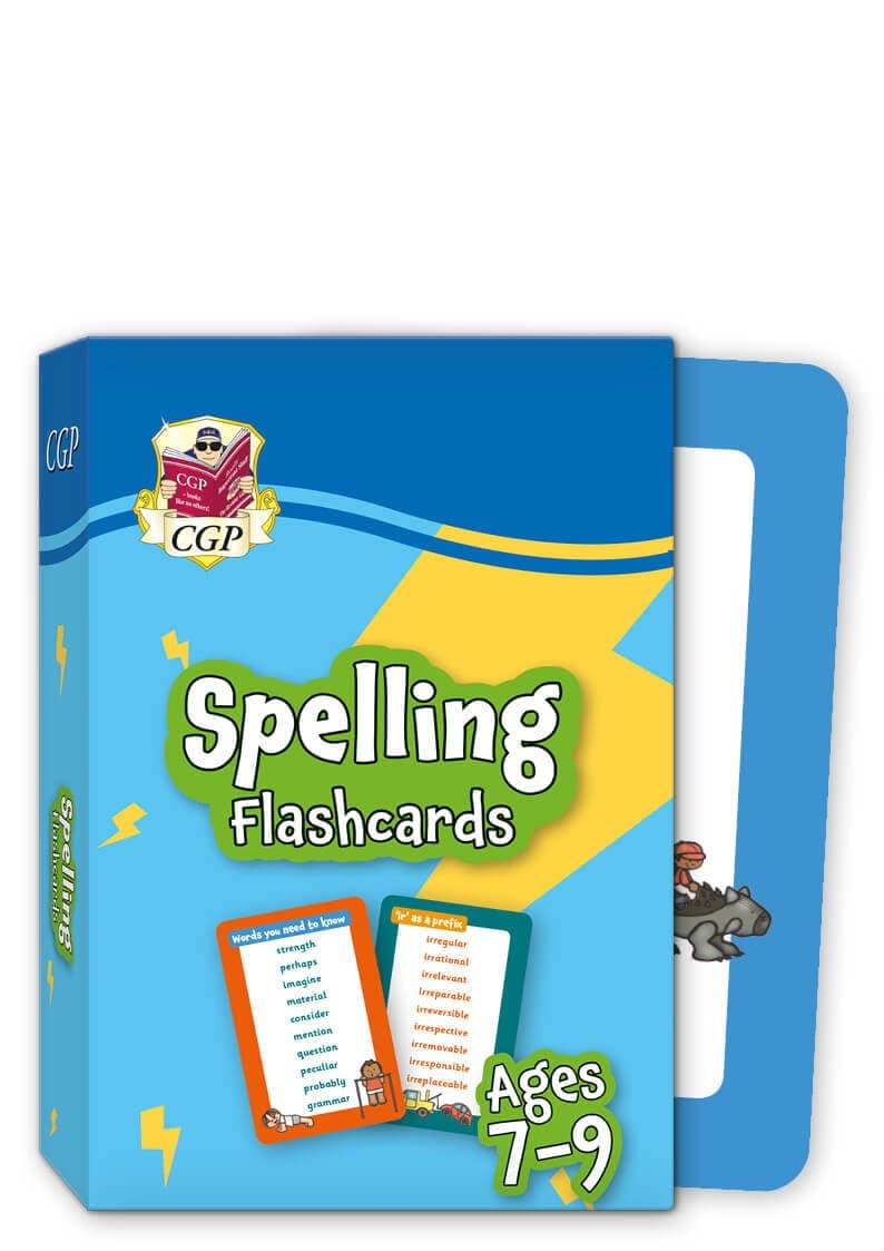 Spelling Flashcards for Ages 7-9 (CGP KS2 Activity Books and Cards)