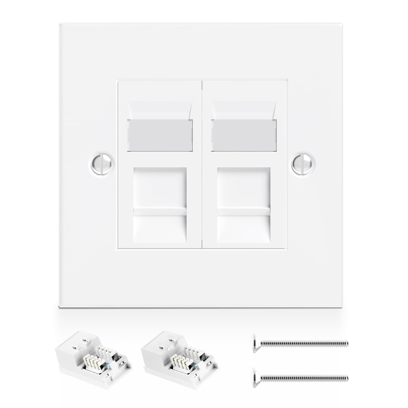 RJ45 Socket Wall Plate