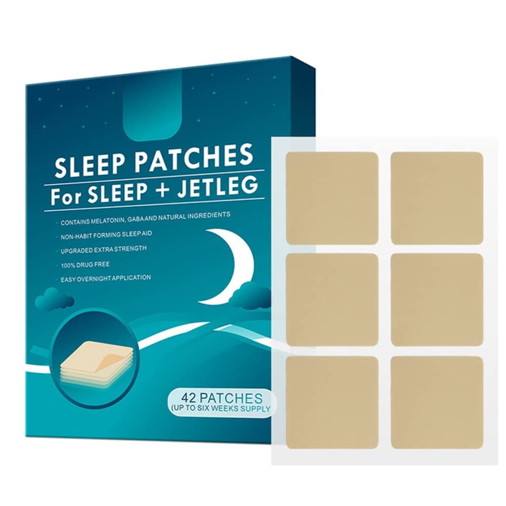 42pcs/box sleep patch melatonin fast acting materials natural deep sleep patches home sleep aid supplies 42pcs/box