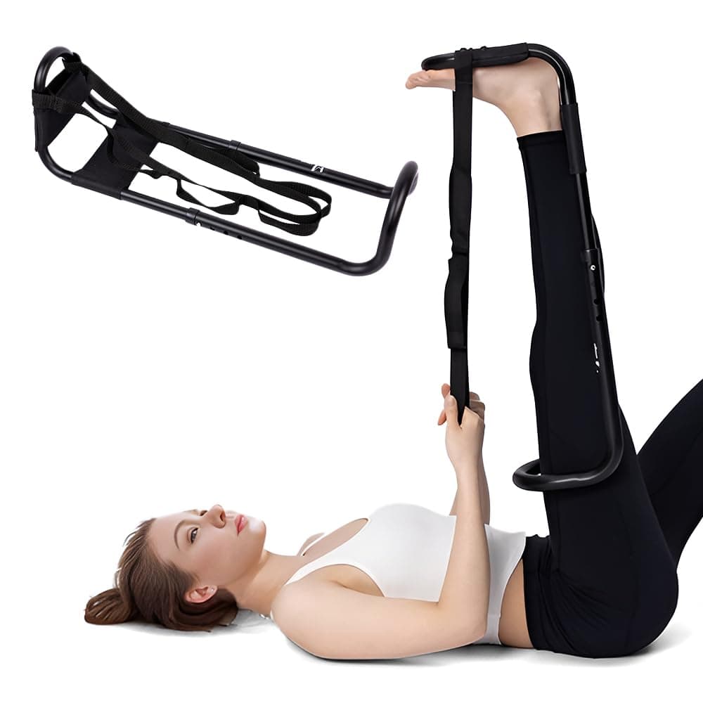 MMingo Advanced Hamstring Stretcher Device: Deep Muscle Stretcher Reduces Pain, Knee Extension, Hip Abductors Extension, Lower Back Relief, PT Endorsed Calf Stretcher, Ideal for ACL, MCL Recovery