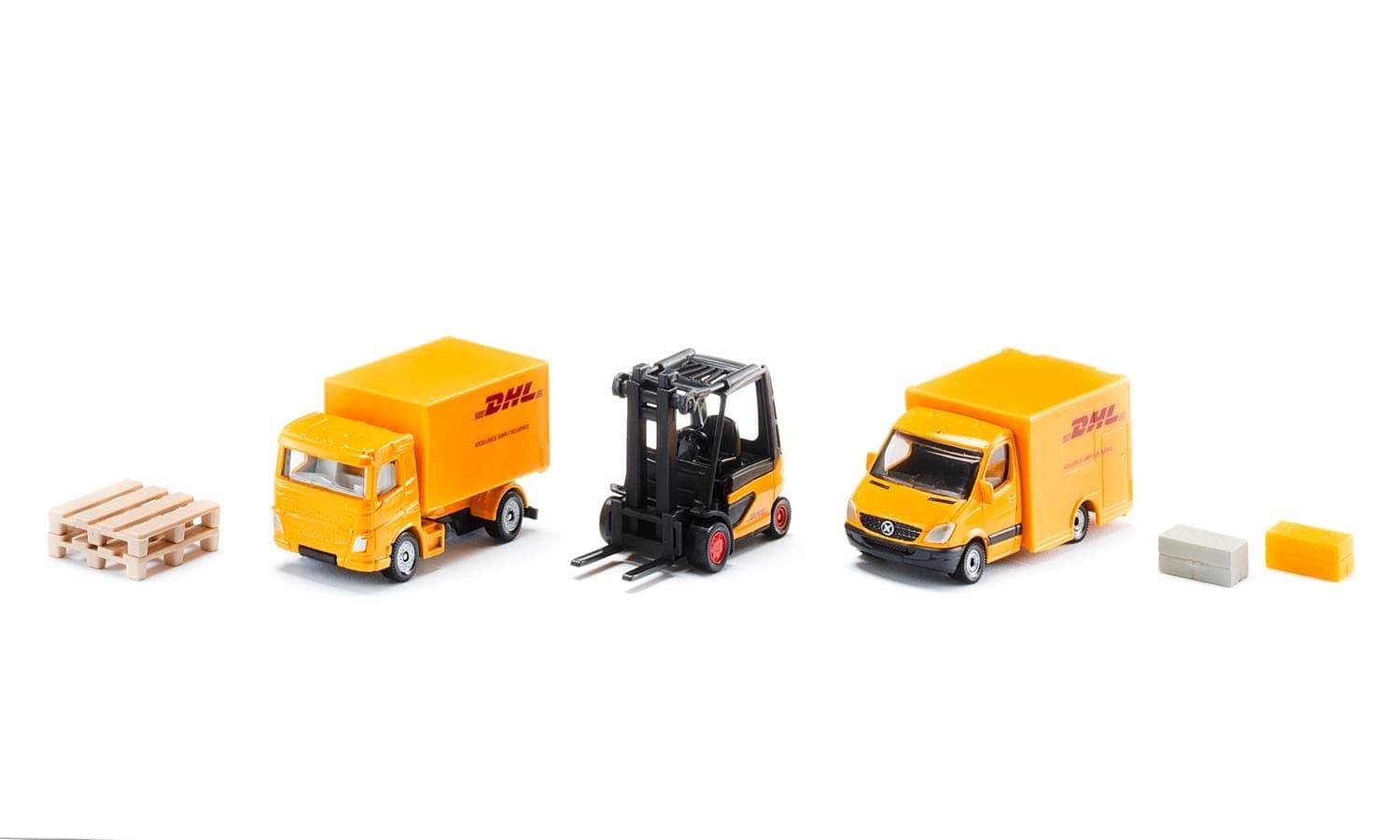 Siku Dhl Logistics Set, Yellow, 6335
