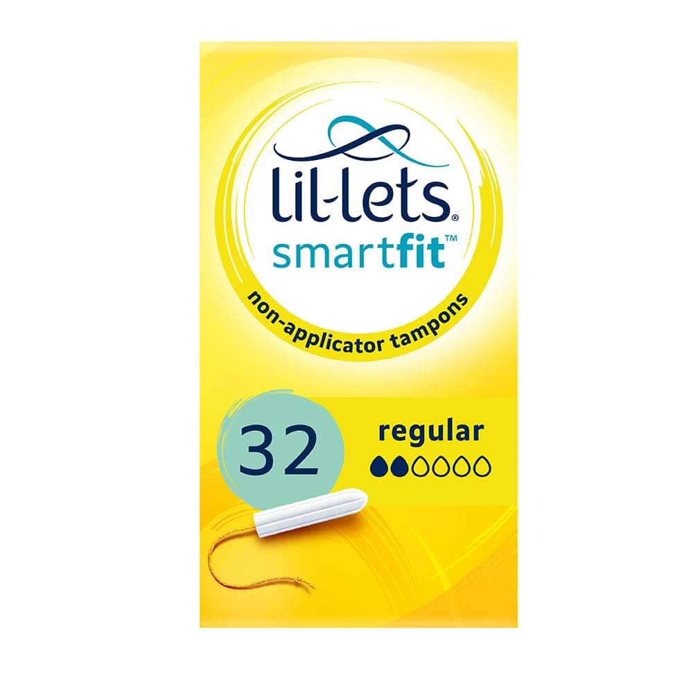 SmartFit Regular Non-Applicator Tampons - pack of 32