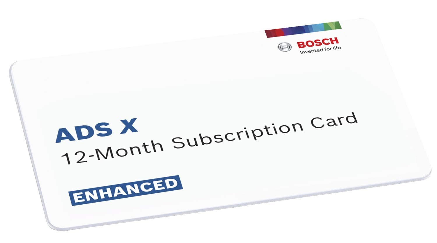 Bosch 3945-SUB-ENH ADS X 12 Month Software Subscription - Enhanced Plan with Repair Source - for Use with ADS 525X and 625X Diagnostic Scan Tools