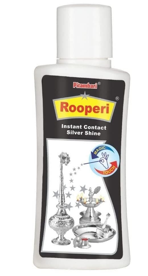 Pitambari Rooperi Instant Contact Silver Shine Magic Touch Pack of 1 (50ml)