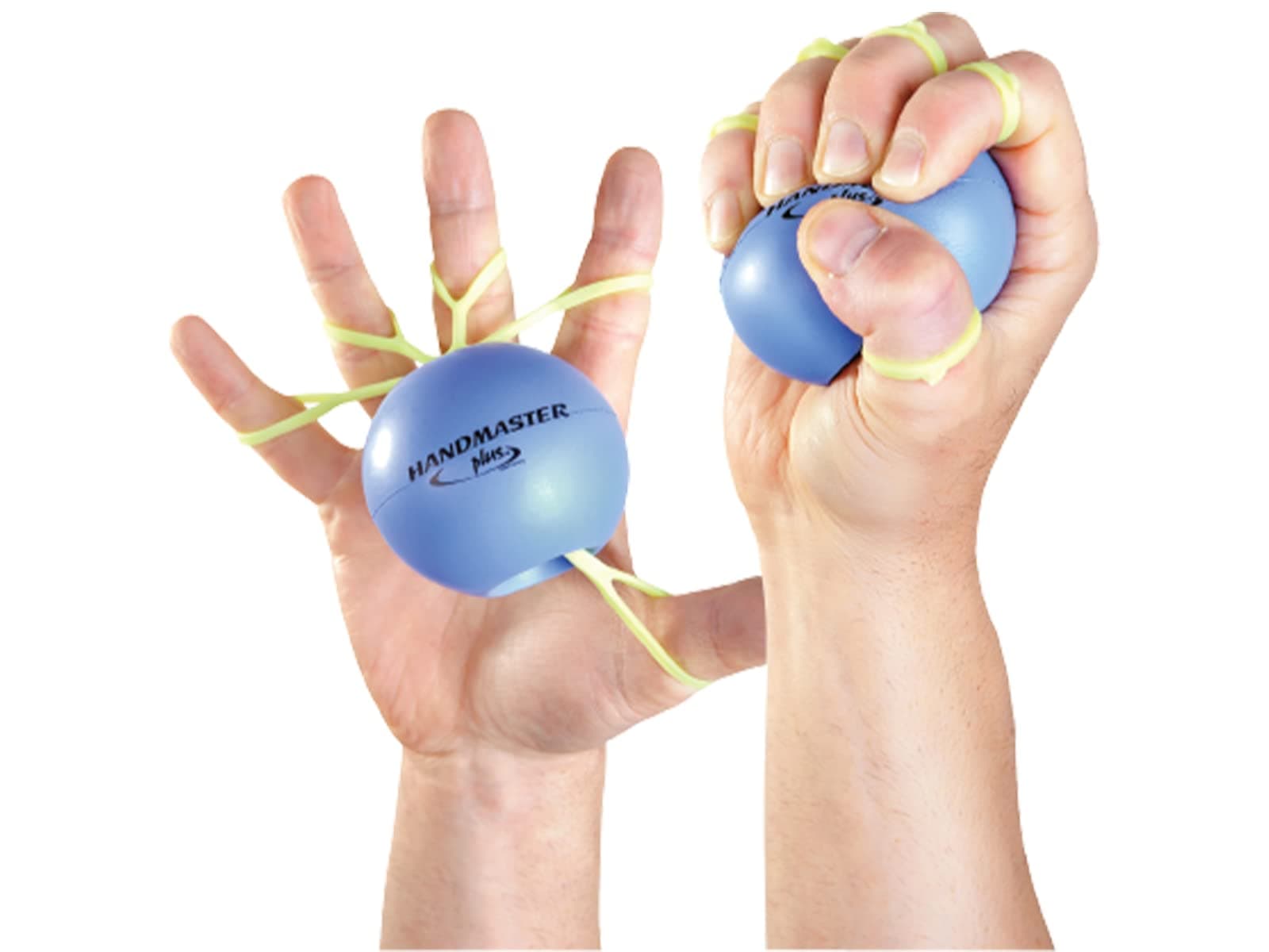 Physical Therapy Hand Exerciser - Forearm Exerciser with Stress Relief Ball - Hand Therapy Balls for Exercise, Training - Finger Exerciser & Strengthener - Soft Tension, Purple