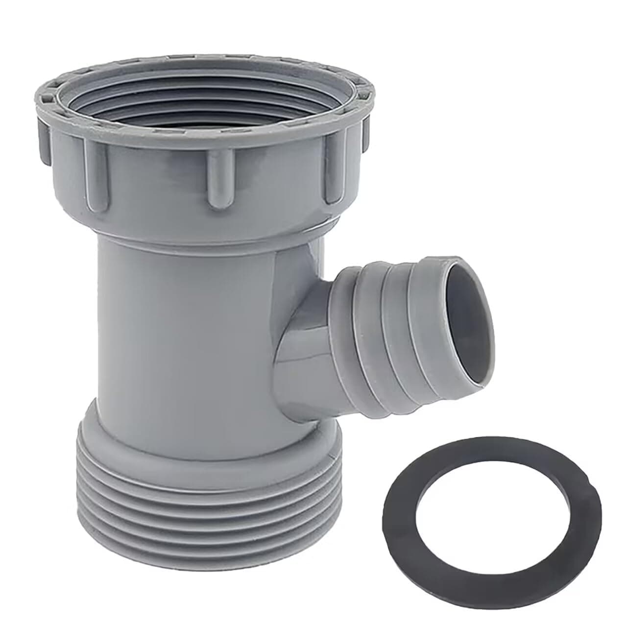 2Pcs Sink Dishwasher Drain Hose Adapter, Y-Shaped 1-1/2 Inch Kitchen Sink drain Pipe Connector, for Tubular Drain/Branched Tailpiece Applications